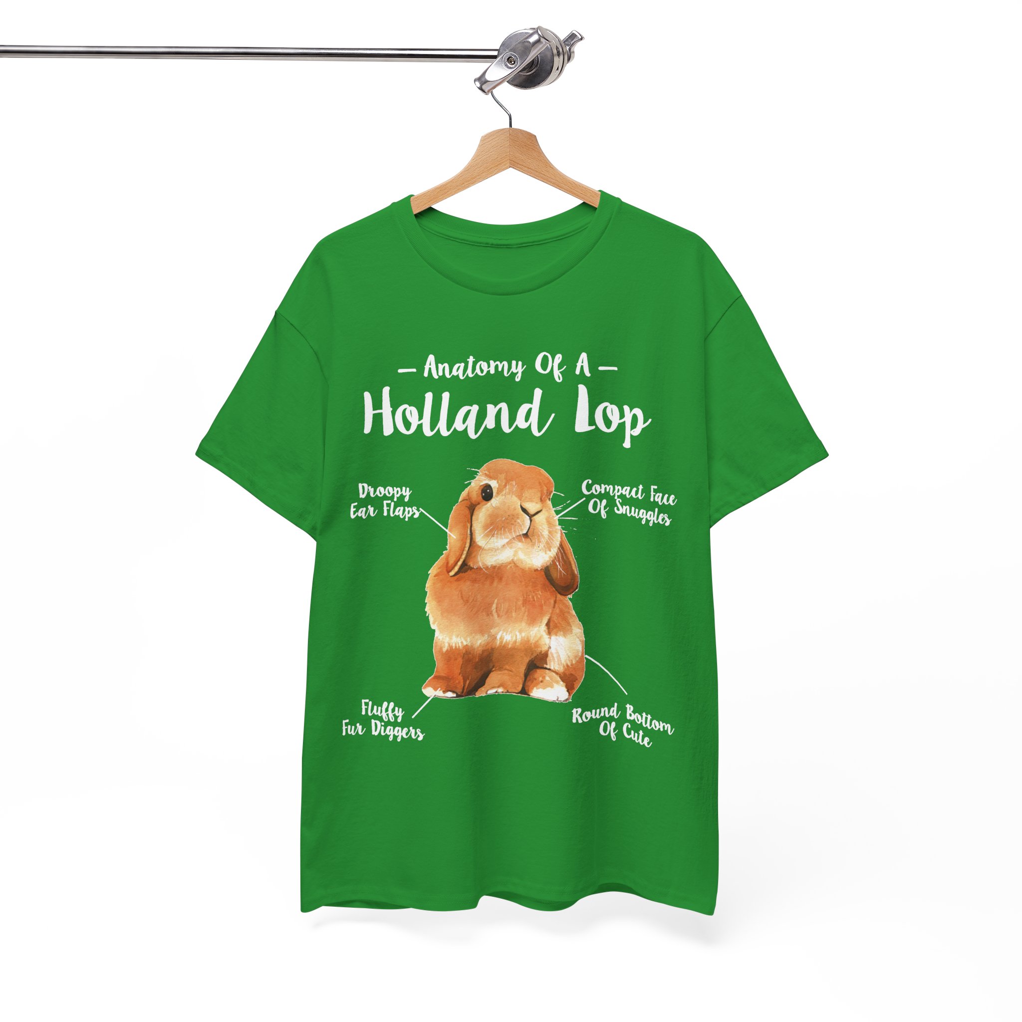 Anatomy Holland Lop Bunny Rabbit Lovers T‑Shirt - Image 5