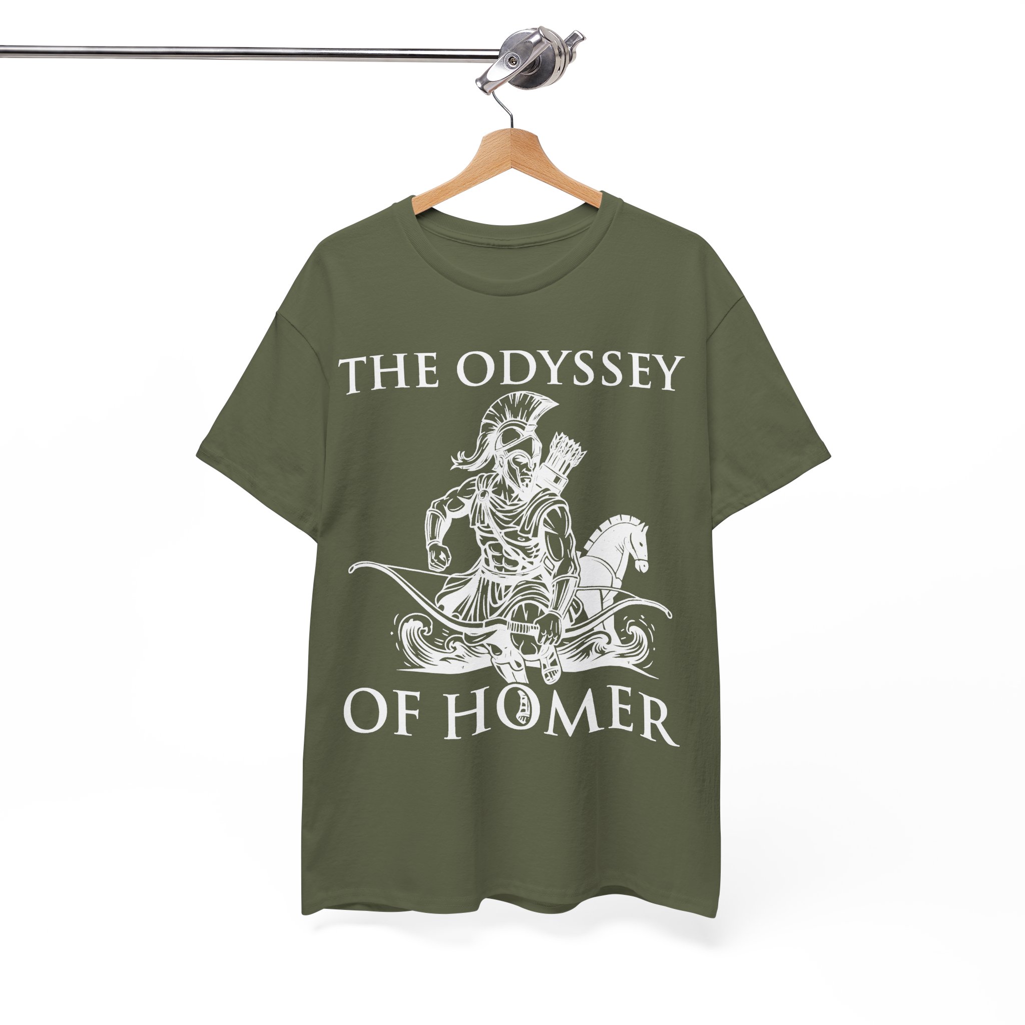 The Odyssey of Homer T-Shirt - Greek Mythology Shirt - Epic Warrior Graphic Tee - Image 6