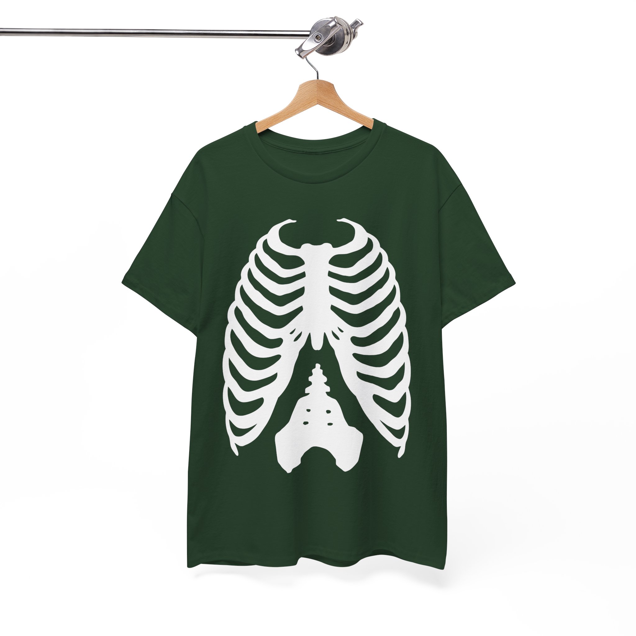 Skeleton Halloween Costume Shirt - Image 7