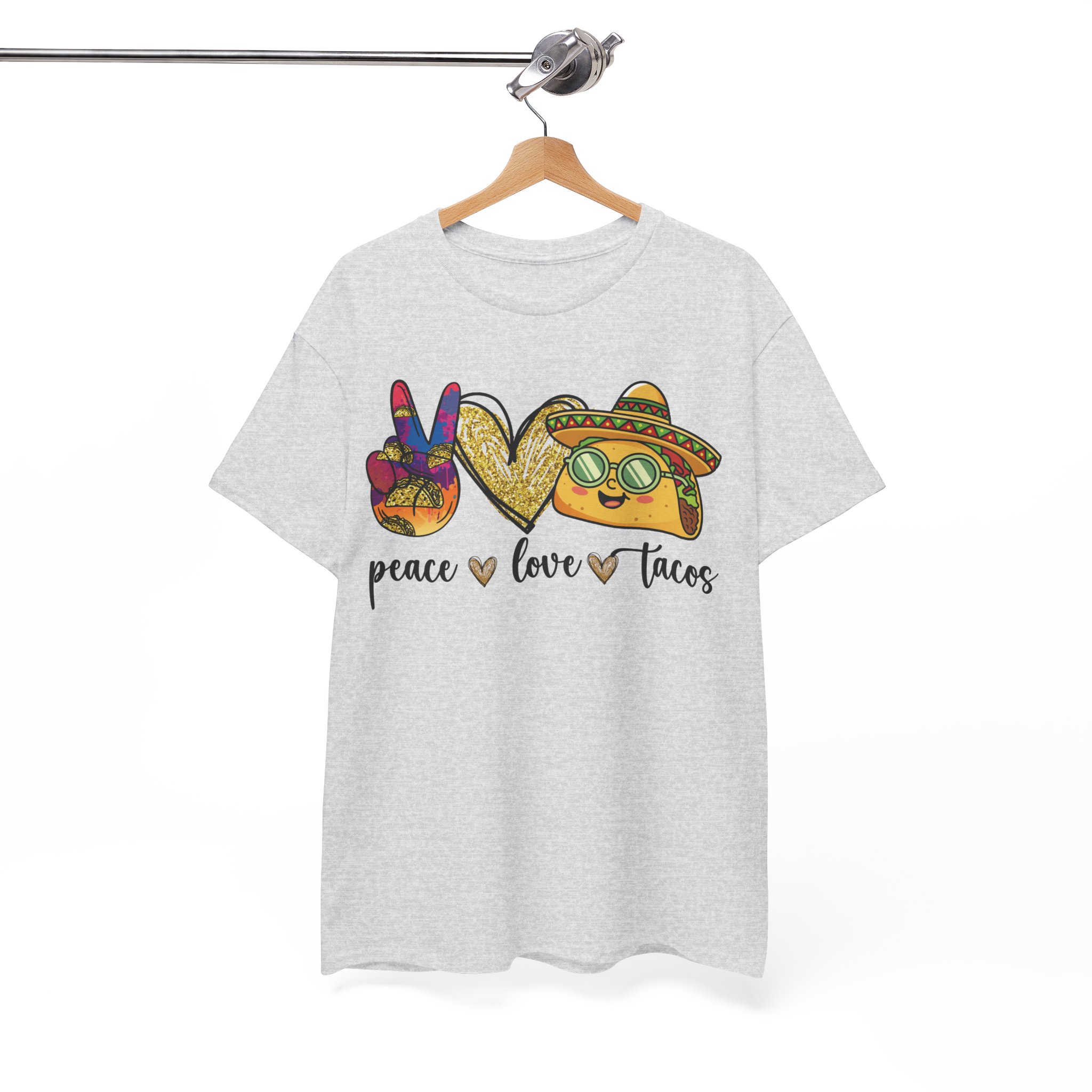 Peace Love Tacos Shirt - Image 2