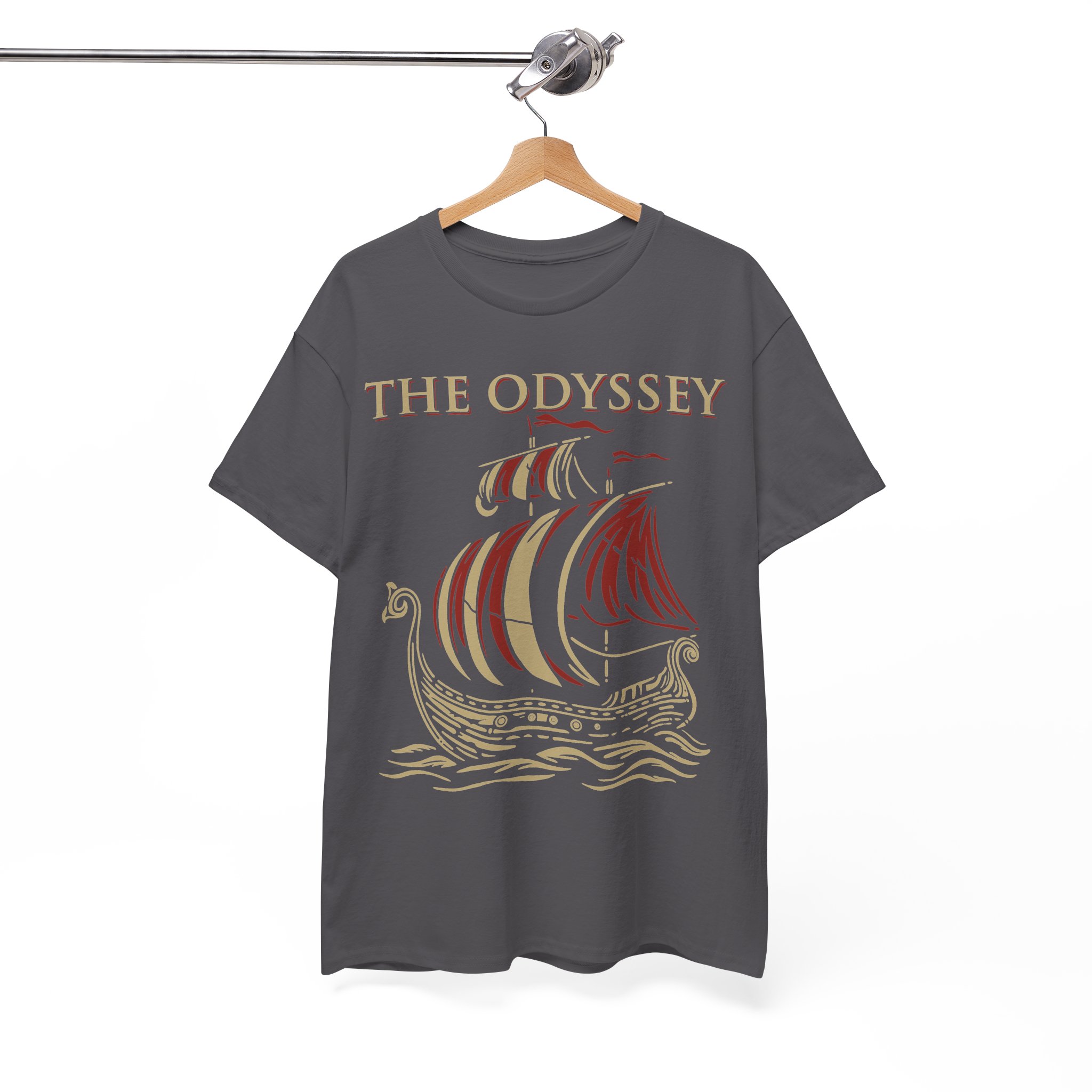 The Odyssey Homer 2026 Vintage Mythology Greek Ship T-Shirt - Image 3