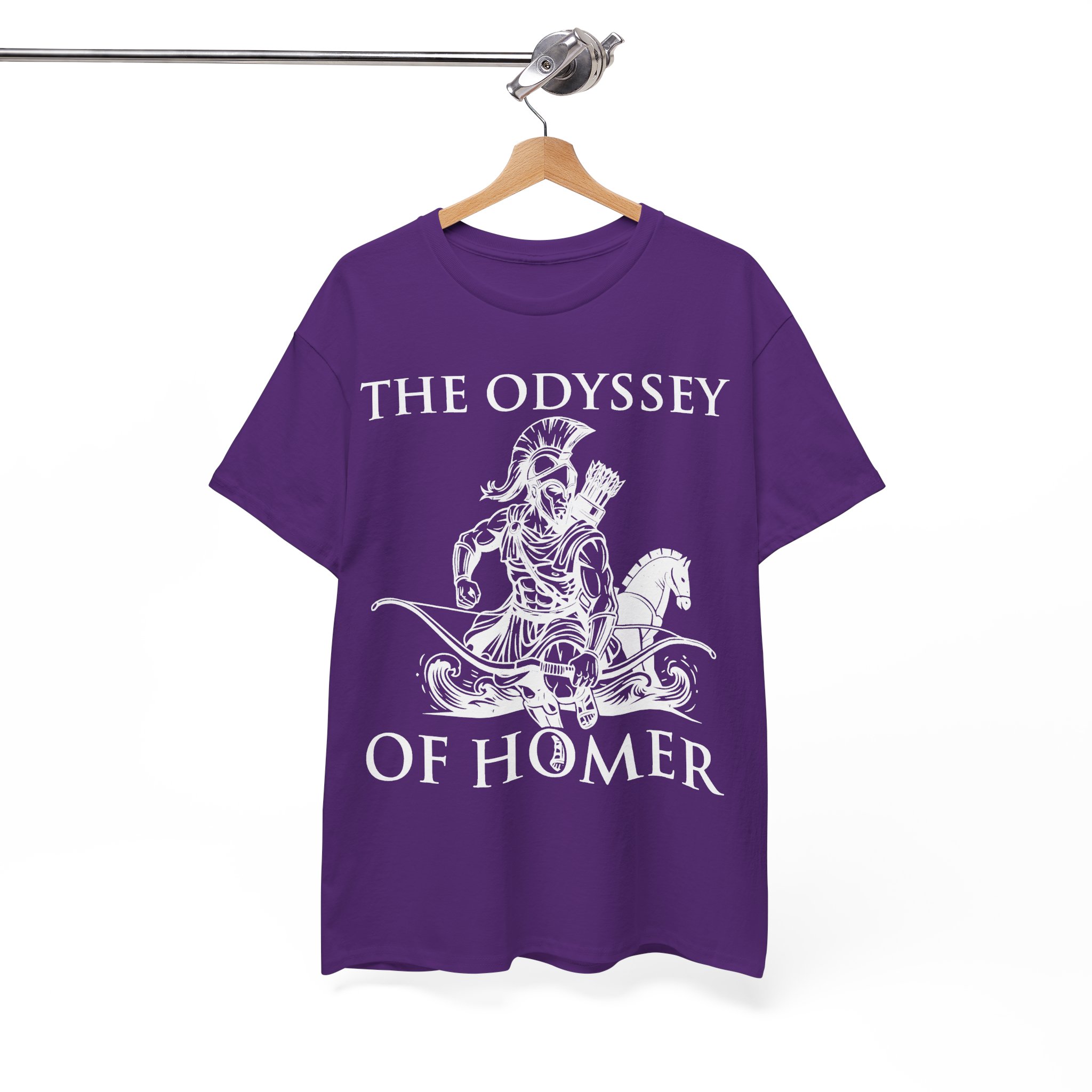 The Odyssey of Homer T-Shirt - Greek Mythology Shirt - Epic Warrior Graphic Tee - Image 12