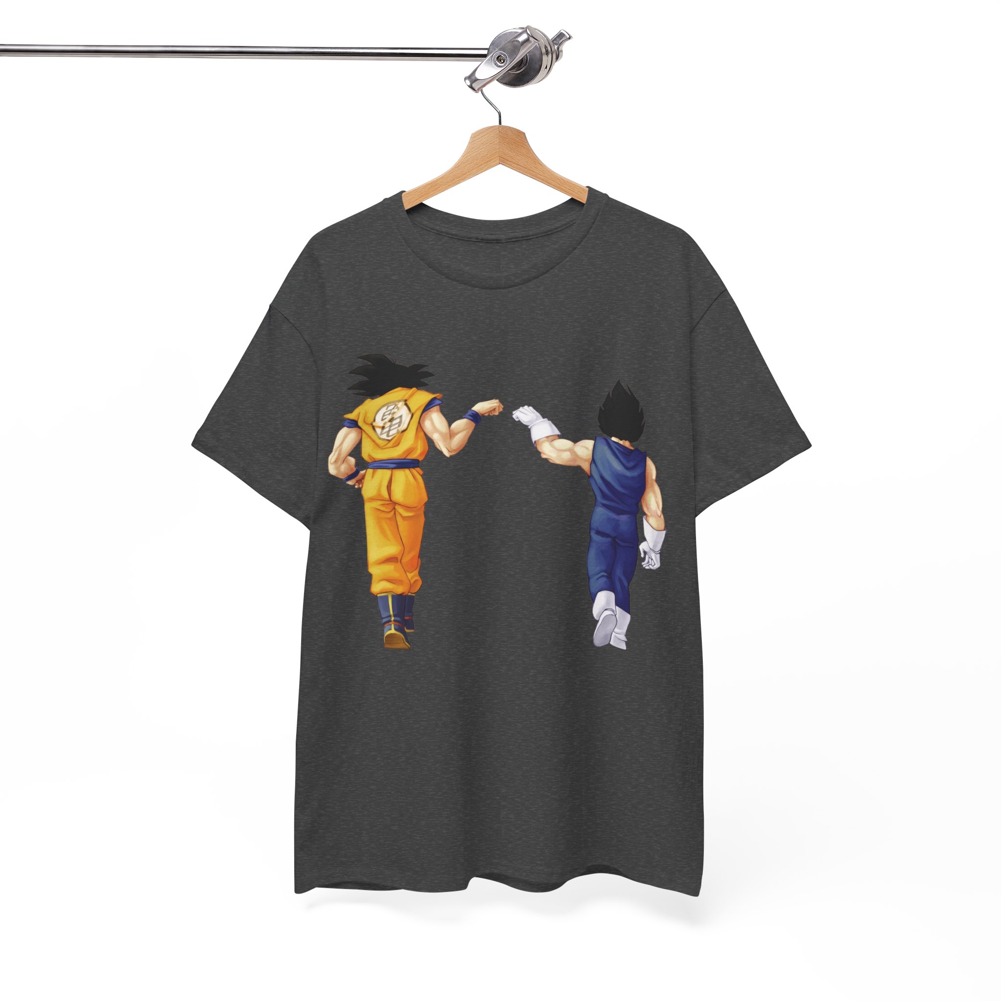 Son Goku and Vegeta Epic Anime Friendship Shirt - Anime Inspired Gift - Image 8