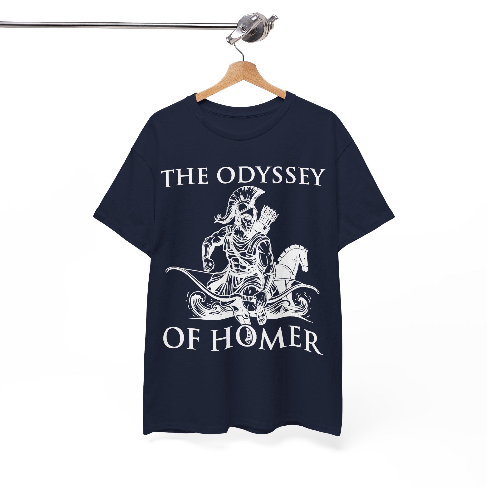 The Odyssey of Homer T-Shirt - Greek Mythology Shirt - Epic Warrior Graphic Tee - Image 11