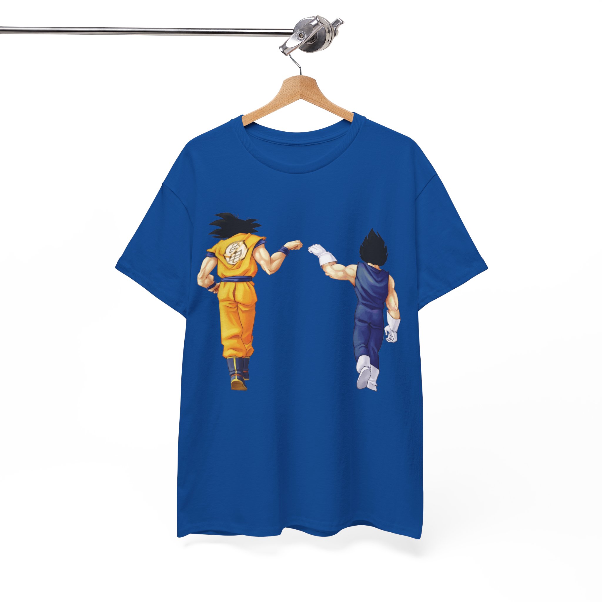 Son Goku and Vegeta Epic Anime Friendship Shirt - Anime Inspired Gift - Image 11
