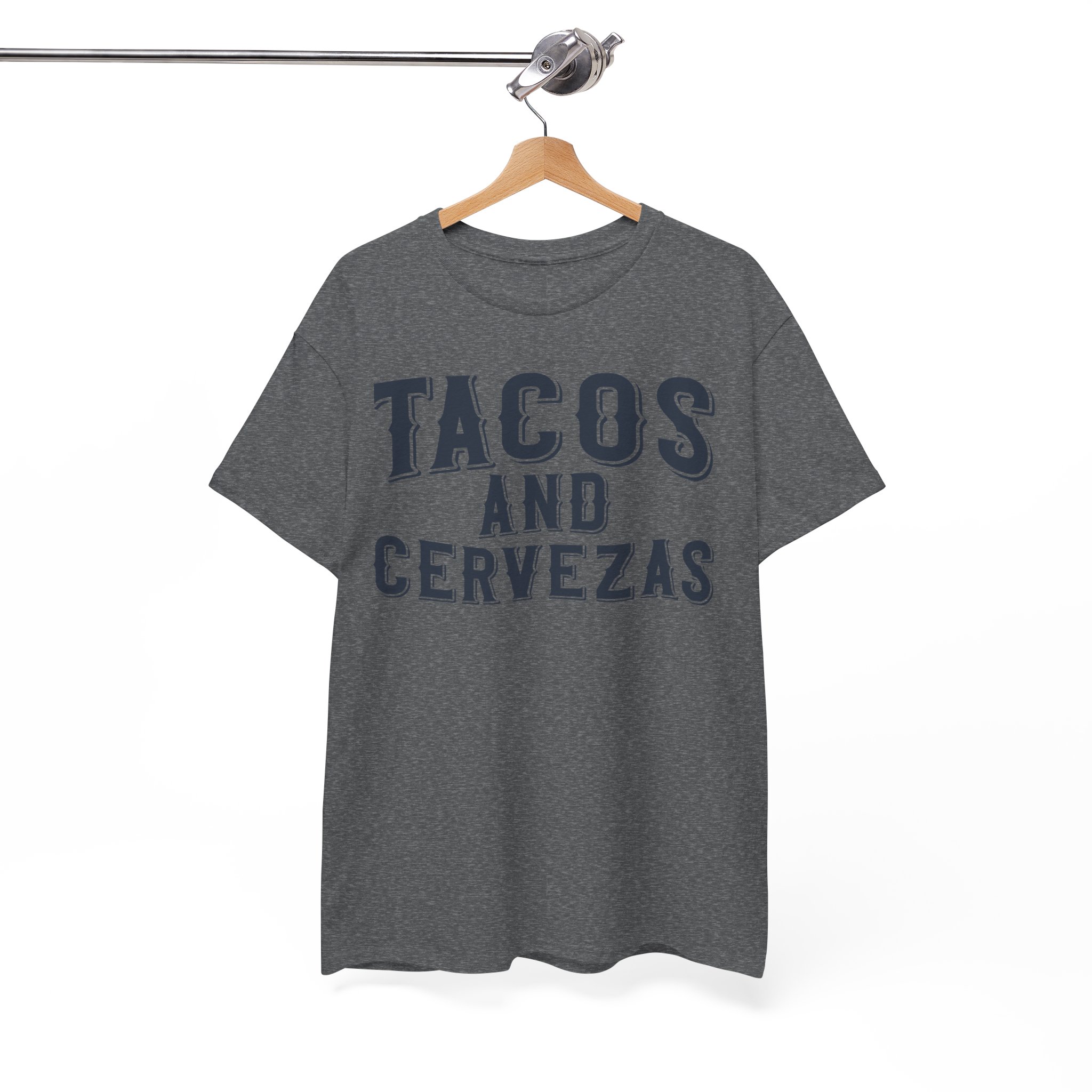 Tacos and Cervezas Tee - Funny Fiesta Taco Beer Shirt - Image 6