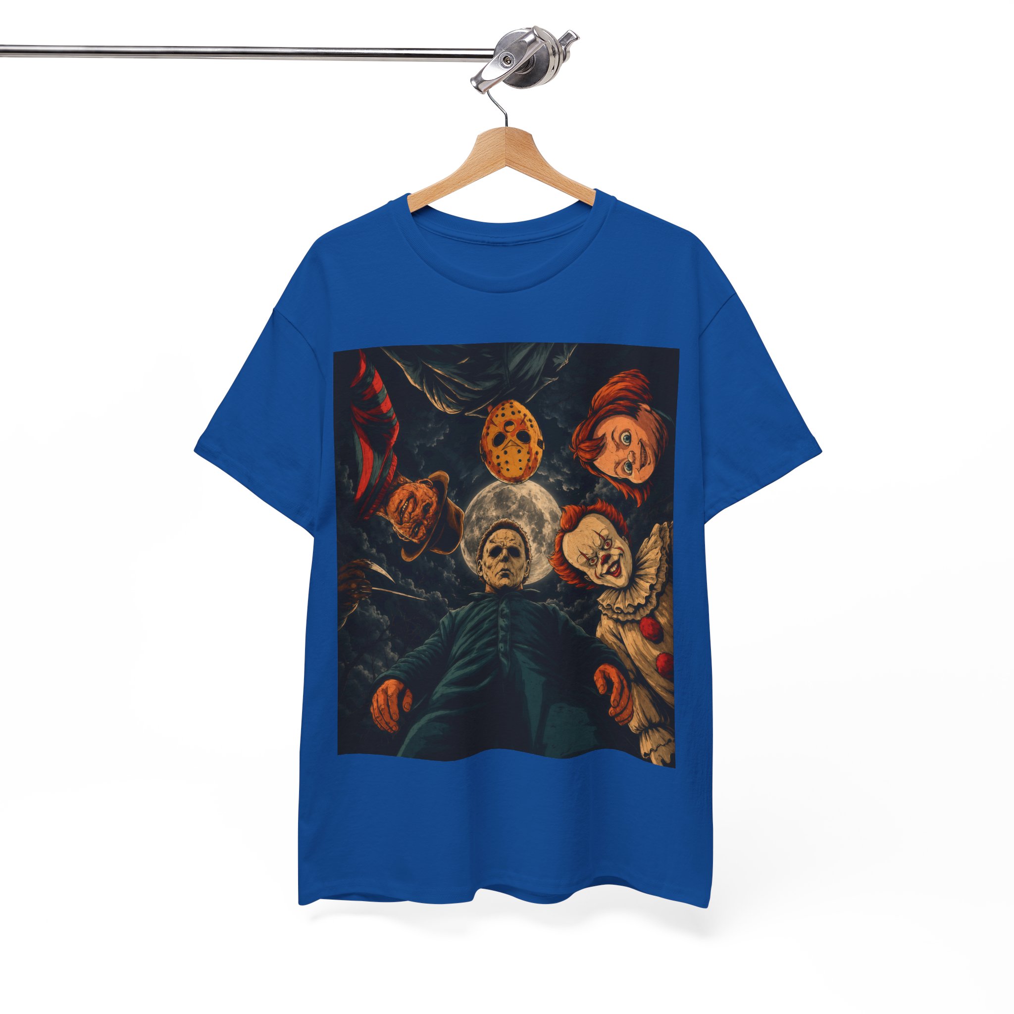 Vintage Horror Movie Inspired Halloween Shirt - Classic Slasher Movie Graphic Tee - Spooky Season T-Shirt - Image 10