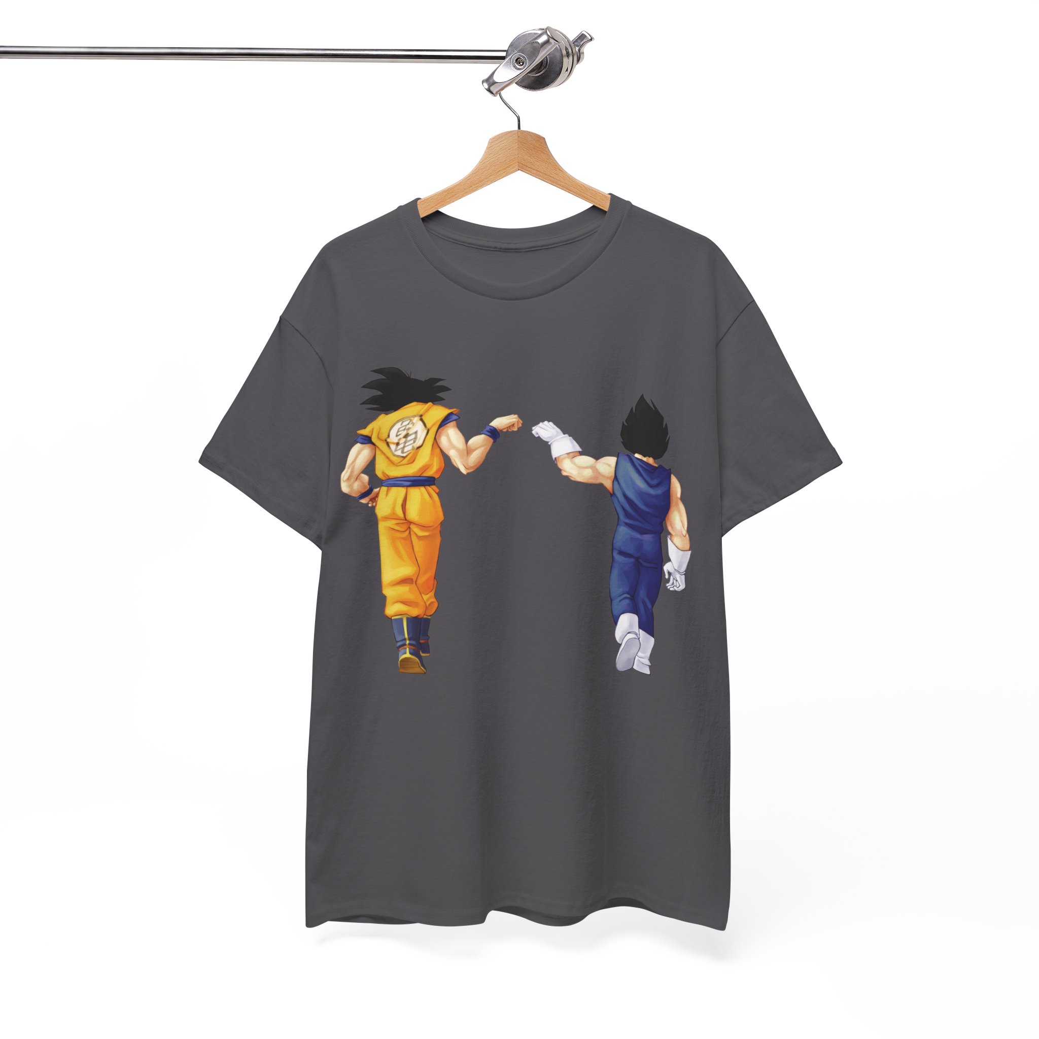 Son Goku and Vegeta Epic Anime Friendship Shirt - Anime Inspired Gift - Image 10