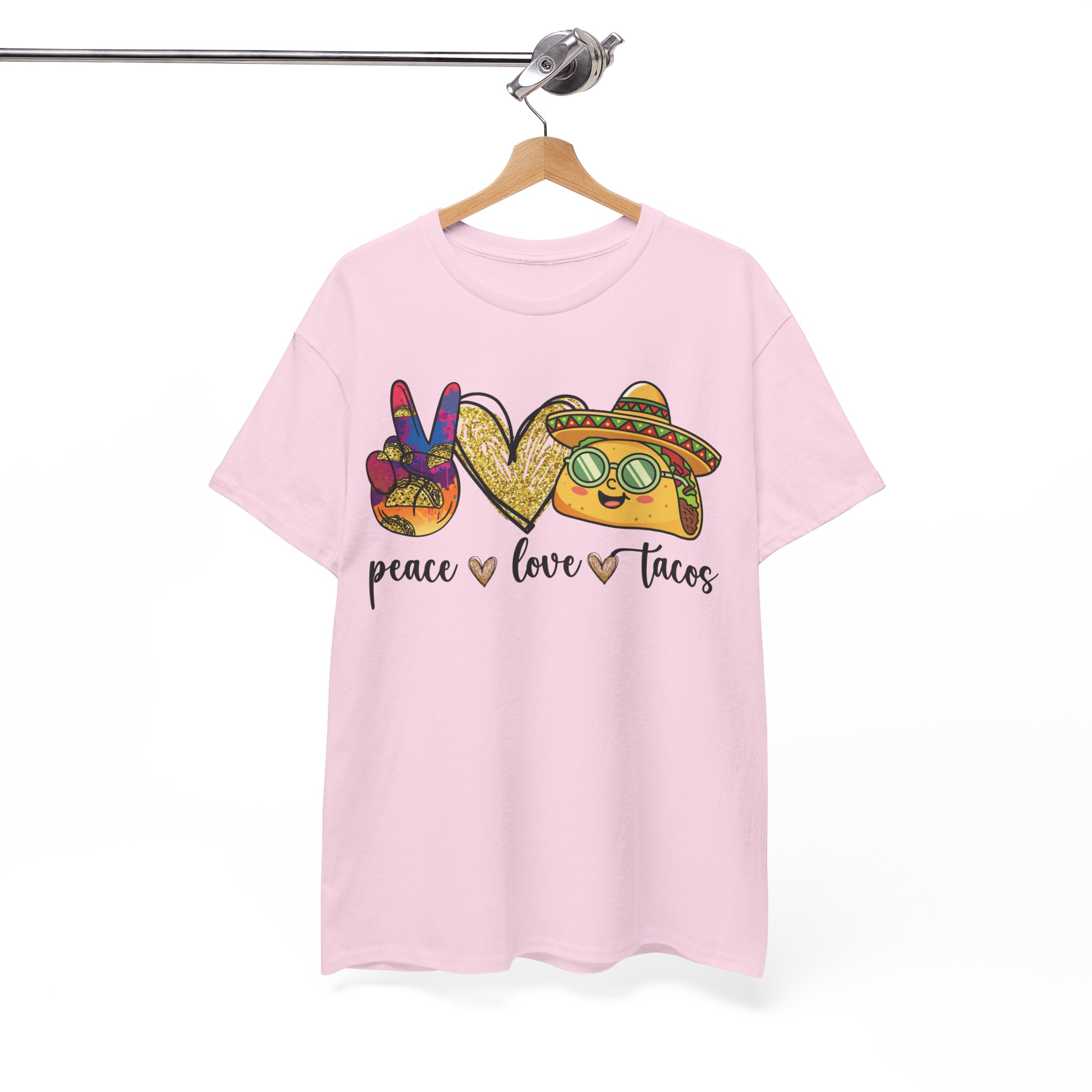 Peace Love Tacos Shirt - Image 10