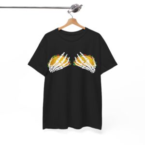 Funny Taco Halloween Shirt – Skeleton Tacos Tee, Taco Lover Halloween Costume