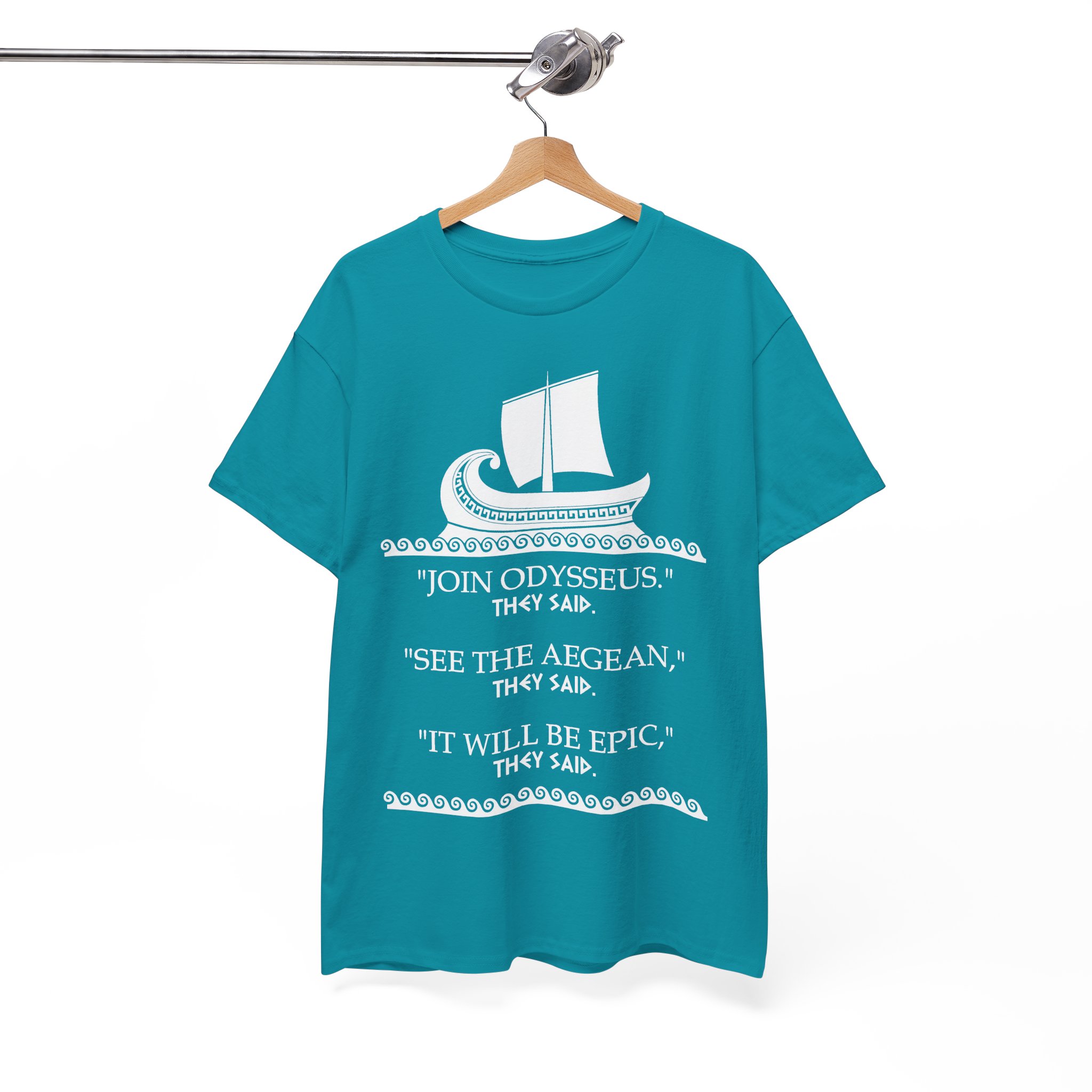 Join Odysseus T-shirt - Funny Odyssey tee - Greek Mythology - Image 9