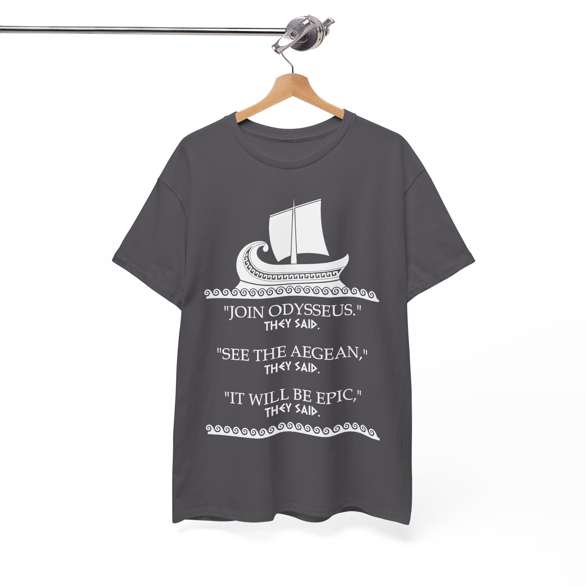 Join Odysseus T-shirt - Funny Odyssey tee - Greek Mythology - Image 11