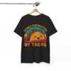 Easily Distracted By Tacos Tee - Introvert Foodie Gift, Humor Apparel, Cinco De Mayo
