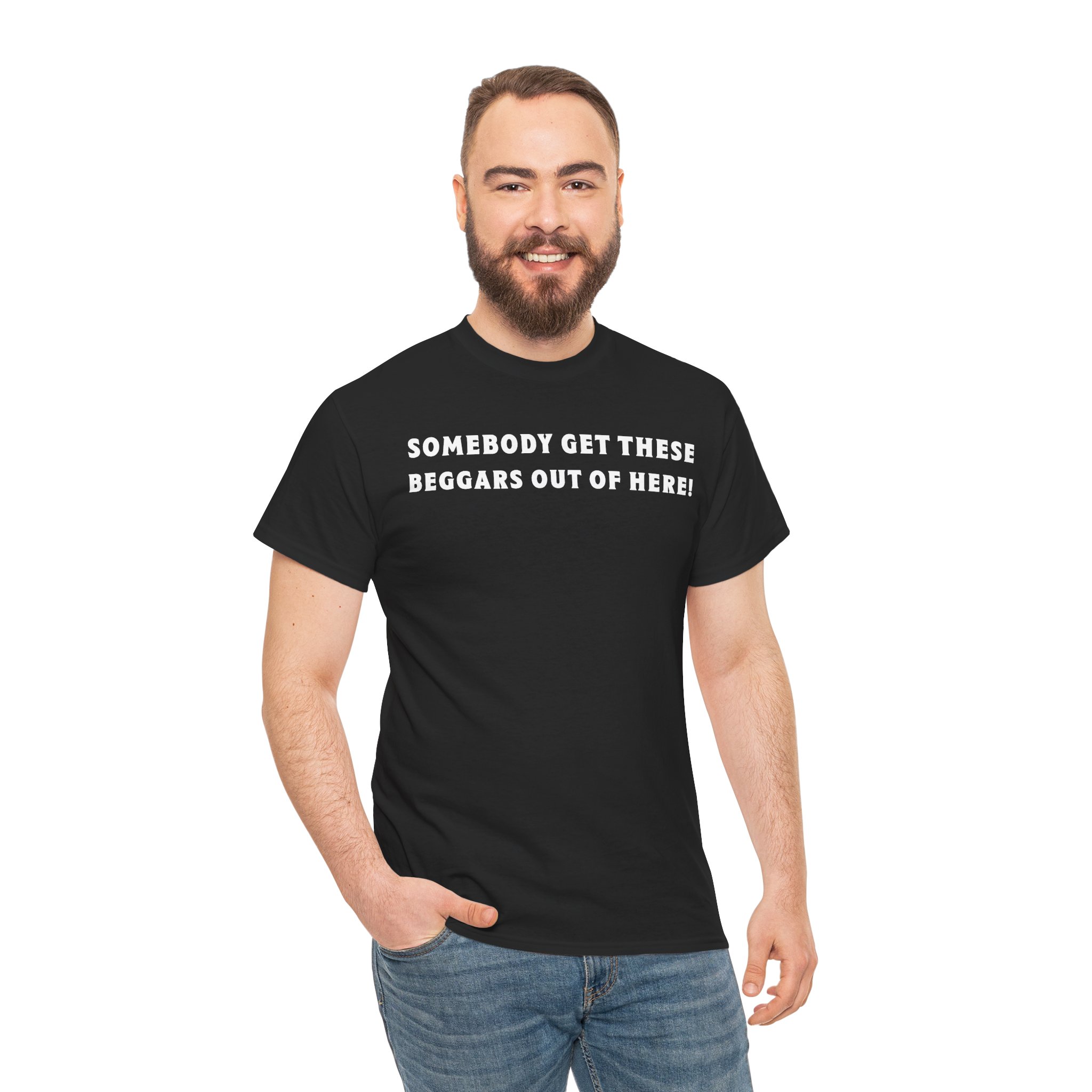 Somebody Get These Beggars Out of Here - Meme The Odyssey 2026 Shirt - Image 4