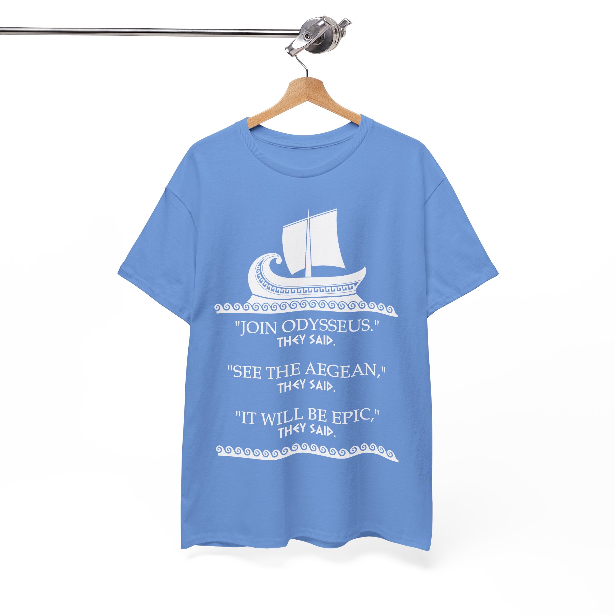 Join Odysseus T-shirt - Funny Odyssey tee - Greek Mythology - Image 10