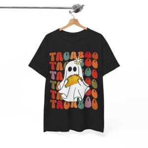 TacaBoo Halloween Taco Shirt – Cute Ghost Taco Funny Halloween Tee for Taco Lovers