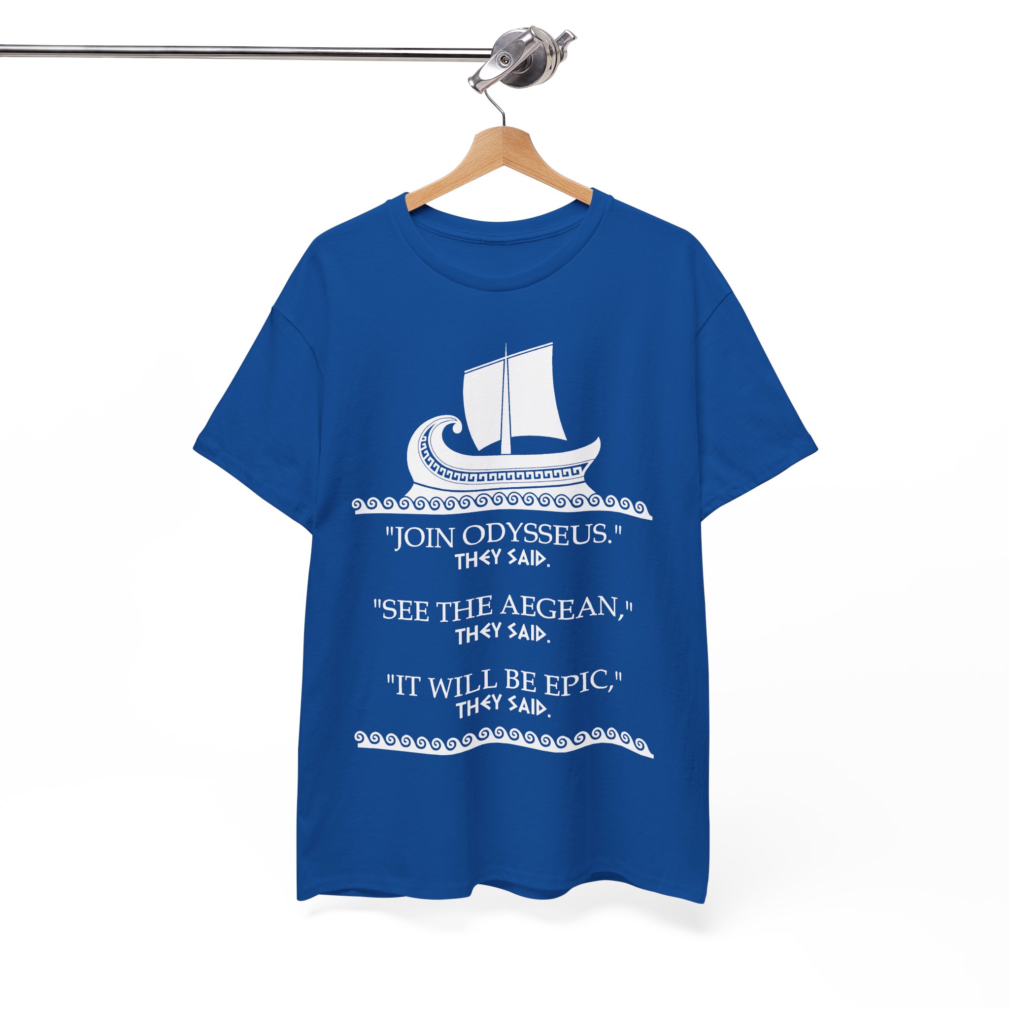 Join Odysseus T-shirt - Funny Odyssey tee - Greek Mythology - Image 12
