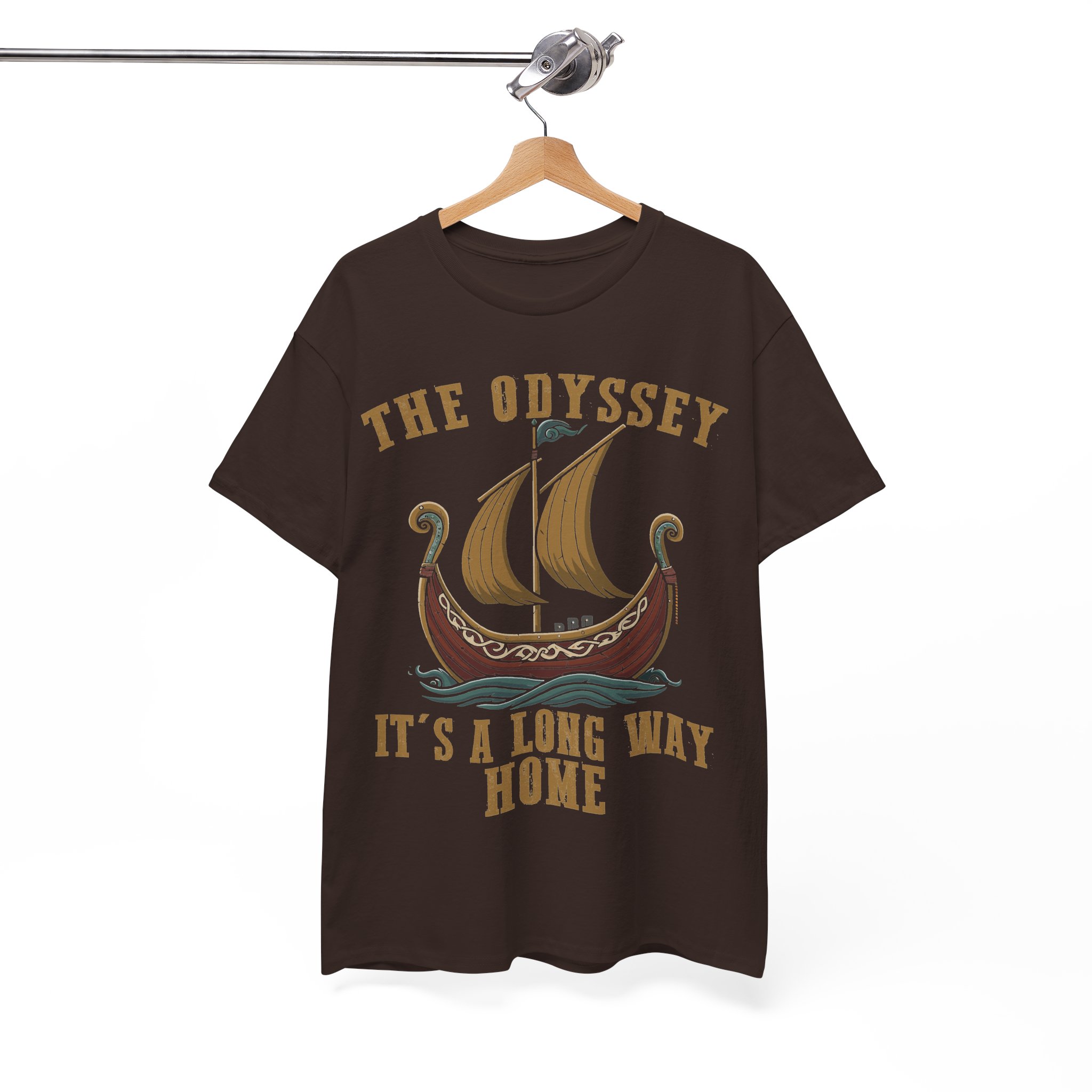 The Odyssey 2026 Shirt - It's a Long Way Home Shirt - The Odysseus' Ship Shirt - Image 5