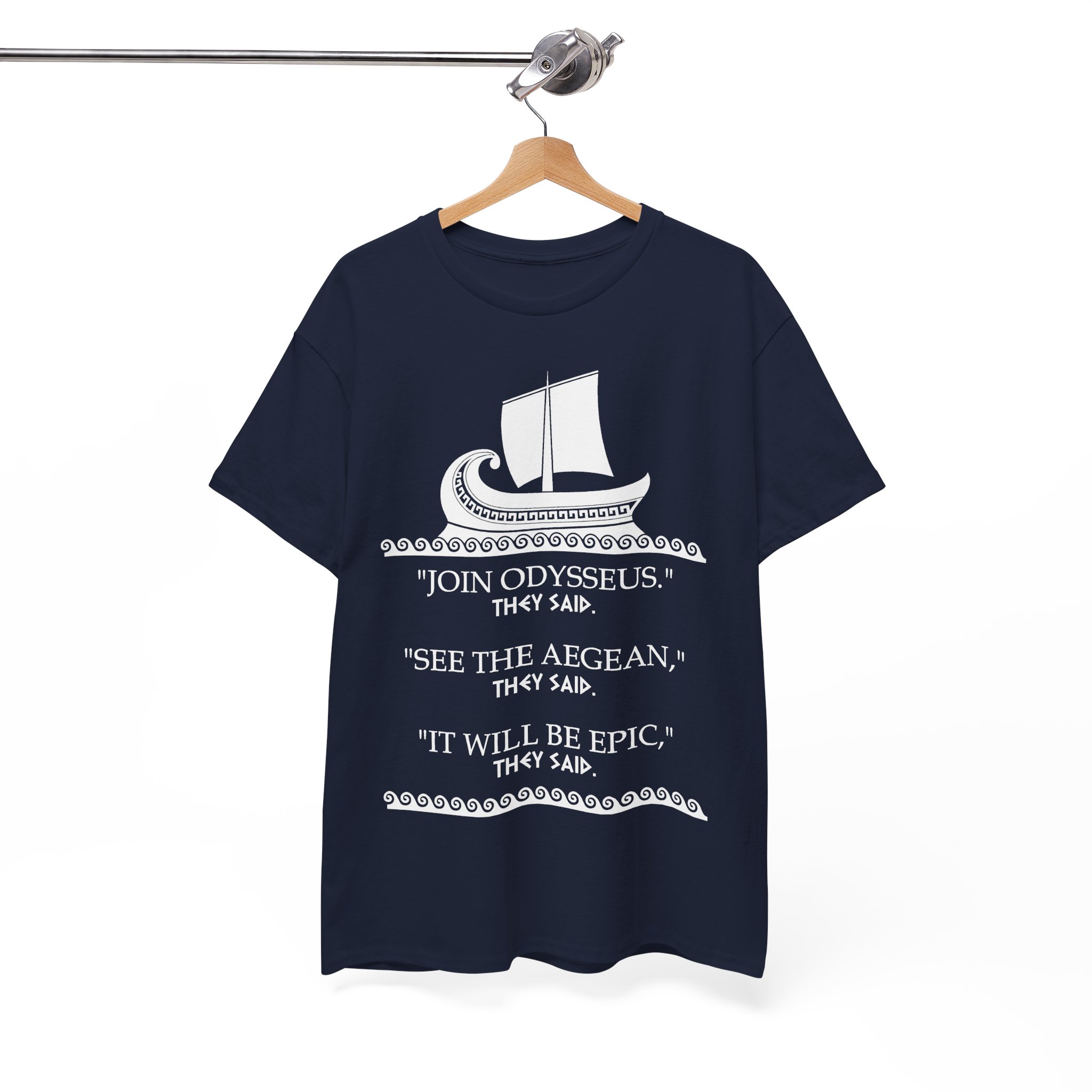 Join Odysseus T-shirt - Funny Odyssey tee - Greek Mythology - Image 13