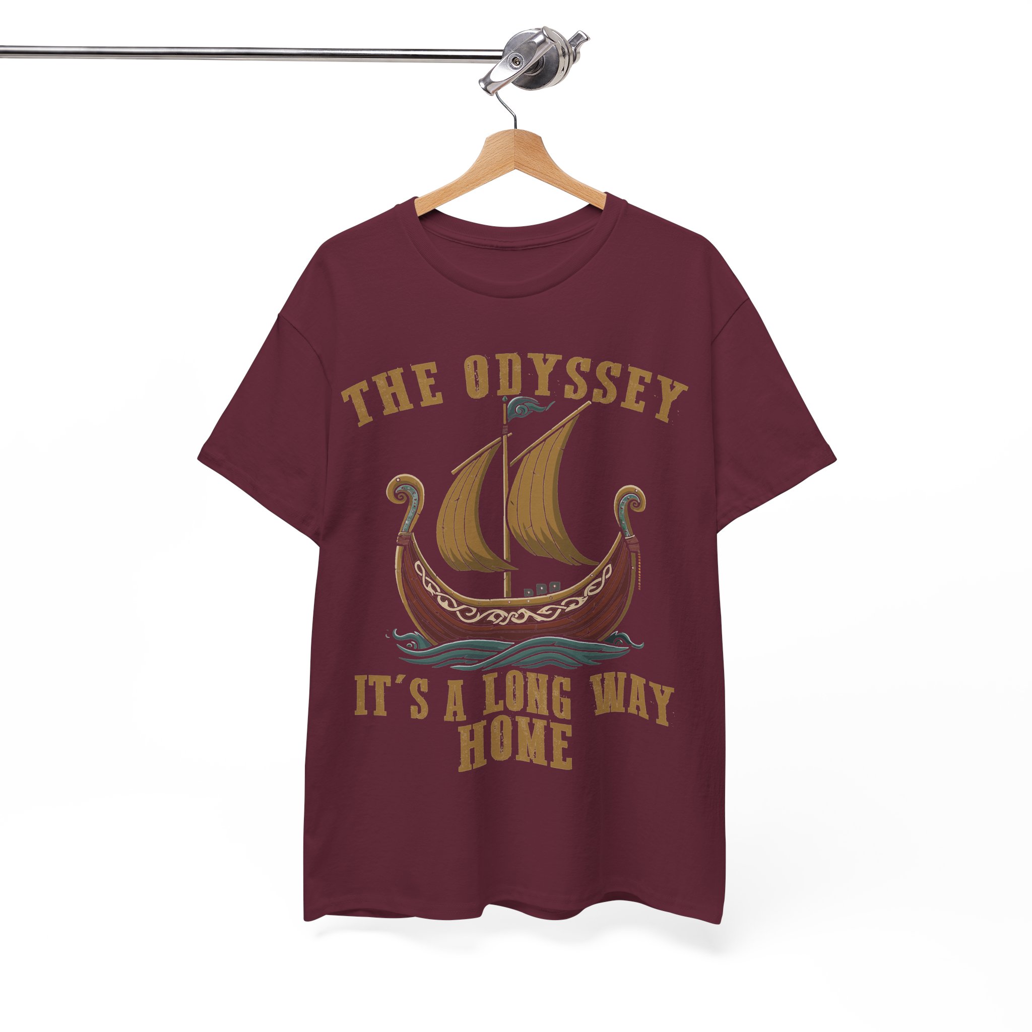 The Odyssey 2026 Shirt - It's a Long Way Home Shirt - The Odysseus' Ship Shirt - Image 4