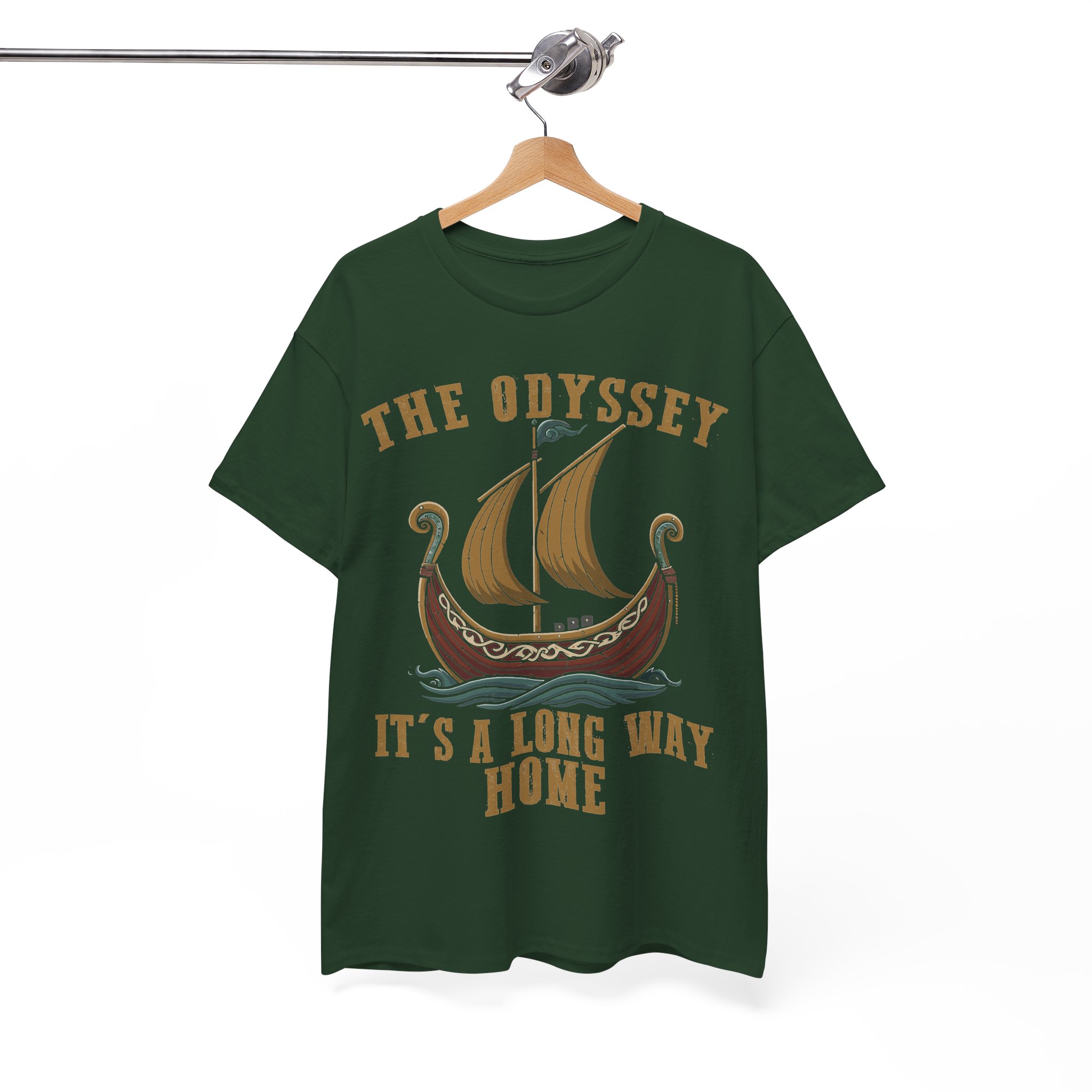 The Odyssey 2026 Shirt - It's a Long Way Home Shirt - The Odysseus' Ship Shirt - Image 7