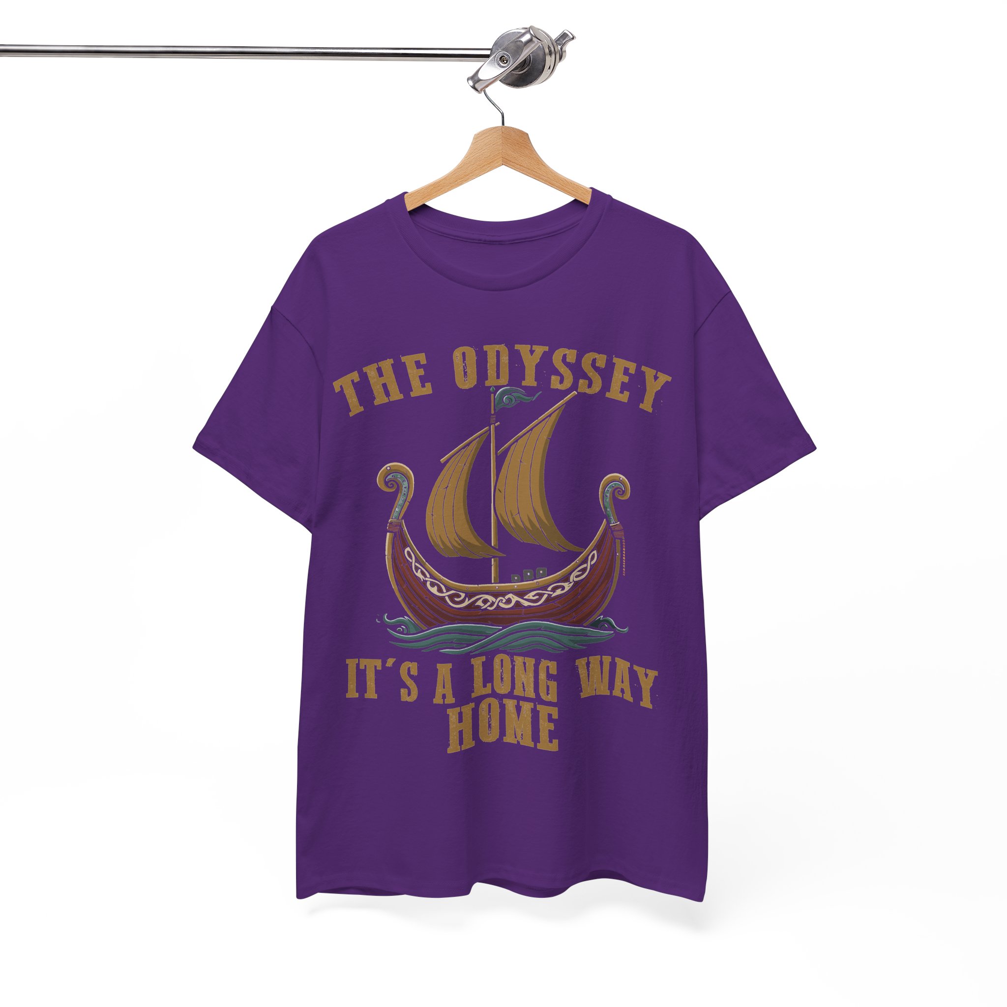 The Odyssey 2026 Shirt - It's a Long Way Home Shirt - The Odysseus' Ship Shirt - Image 12